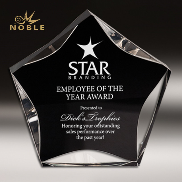 Black Printed Custom Acrylic Star Award Buy Product On Yiwu Noble