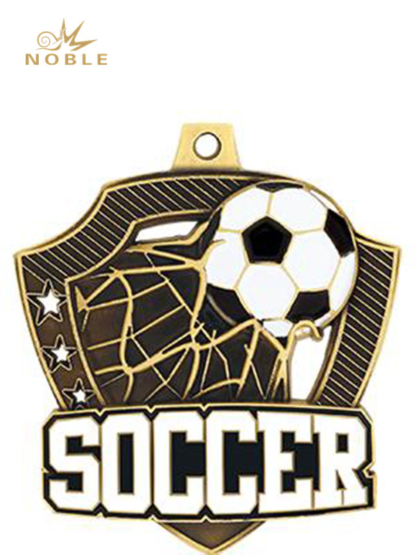 Soccer Ball Custom Design Medal
