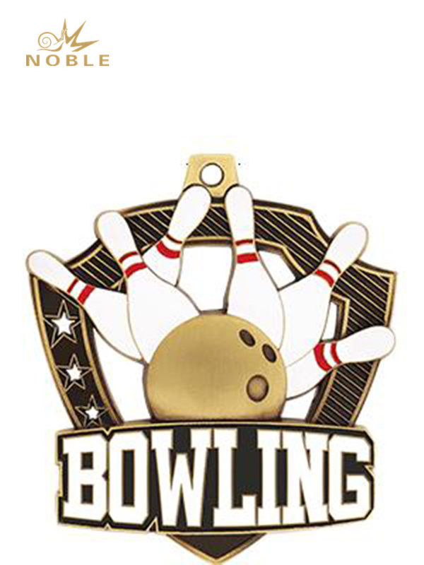 Bowling Custom Design Medal