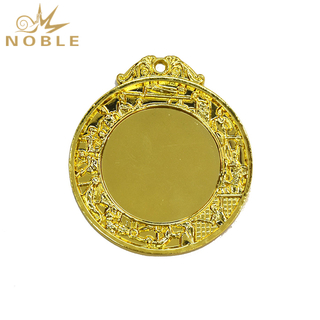 Blank Gold Plate Metal Medal