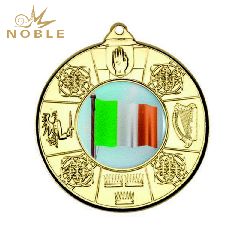 Four Provinces Medal (1in Centre) - Gold 2in