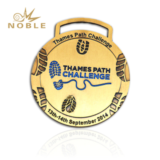 Custom Gold Plated Metal Medal