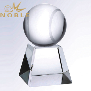 Sports Award Crystal Tennis Trophy 