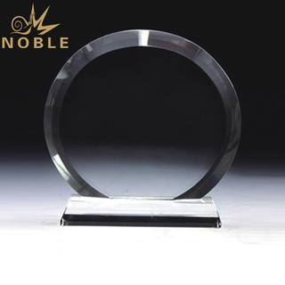 Circle Plaques Crystal Blank Award