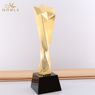 Golden Metal Star Trophy
