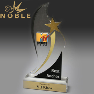 Custom Crystal Star Trophy