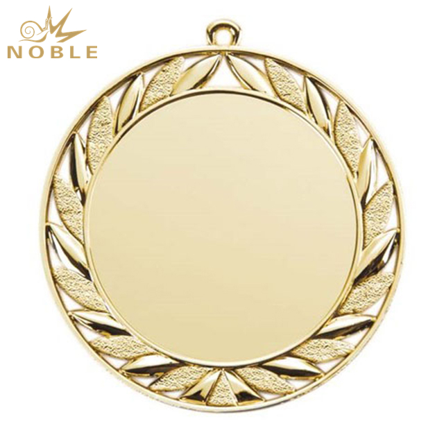 New Design Blank Gold Metal Medal