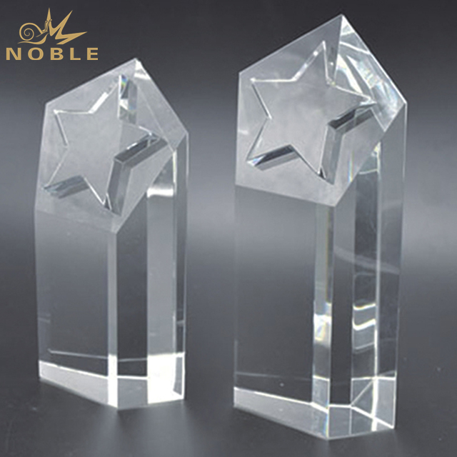 Star Tower K9 Crystal Trophy