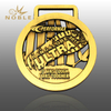 Die Cast Antique Gold Metal Medal