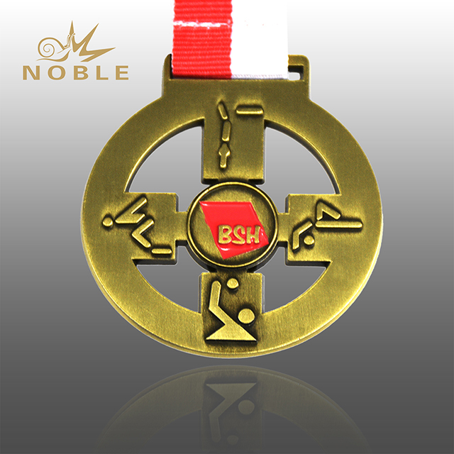 Noble Sports event Custom Metal Medal