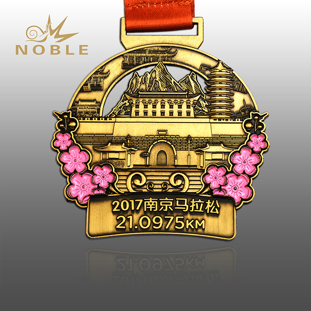 Custom Metal Marathon Medal 