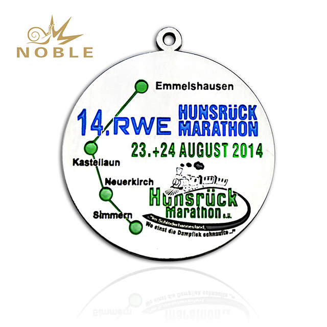 Marathon Medal Award with Ribbon