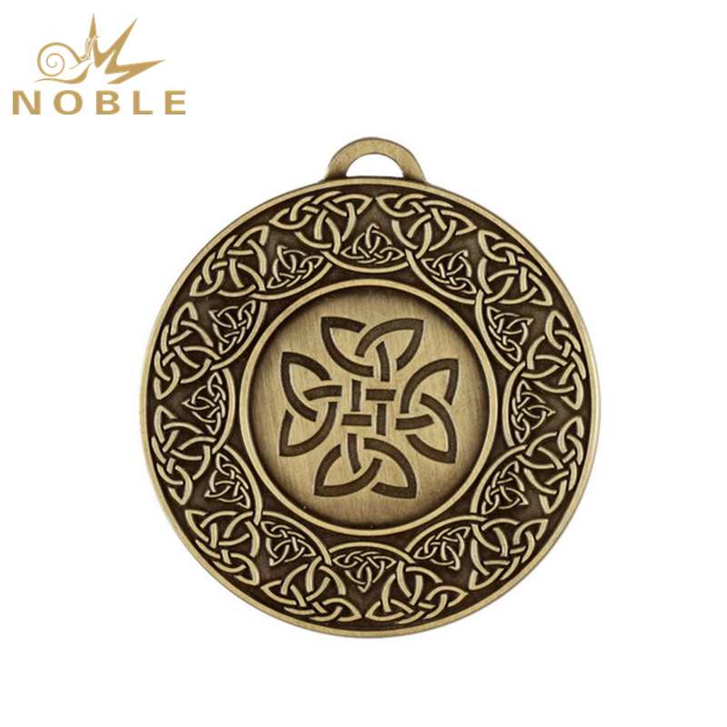 NB-MD973---056 Bronze Celtic Target Medal 50mm