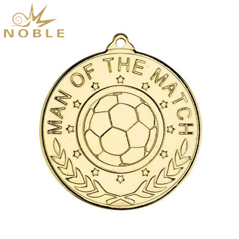 NB-MD1000---072 Football 'Man Of The Match' Medal (1in Centre) - 2in