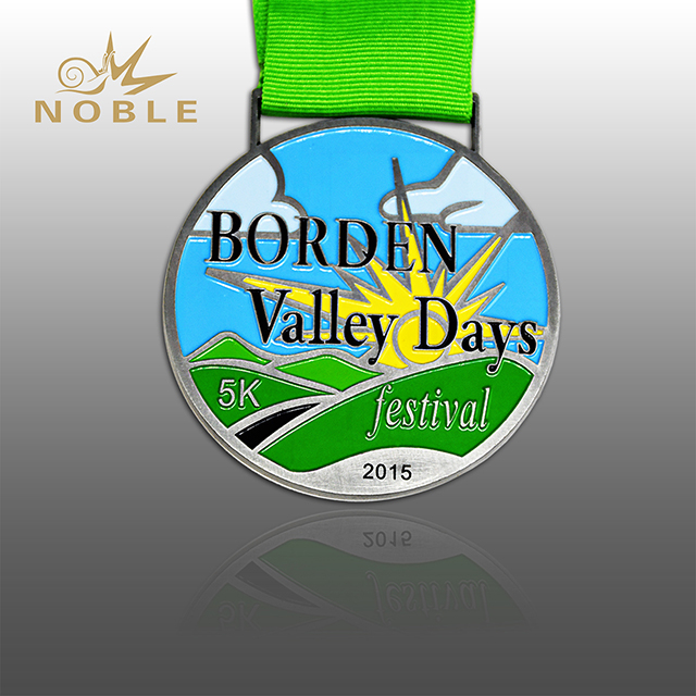 Soft Enamel Custom Running Medal for Your Sports Events 