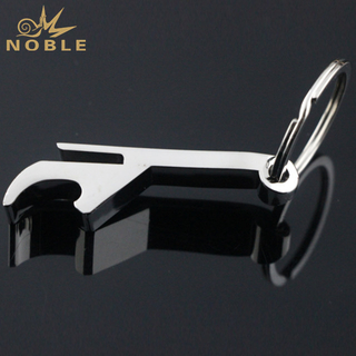 Noble Custom Shaped Metal Keychain