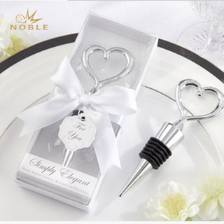 Metal Heart Wine Stopper