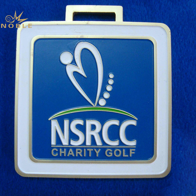 Rectangle Golf Wholesale Supplier Custom Medal