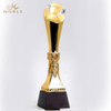 Gold Plated Resin Trophy with Crystal Diamond