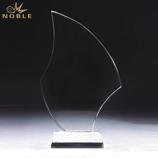 Custom Design Blank Crystal Shield Award 