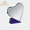 Custom Blank Heart Plaque Crystal Award
