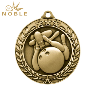Custom Bowling Medal