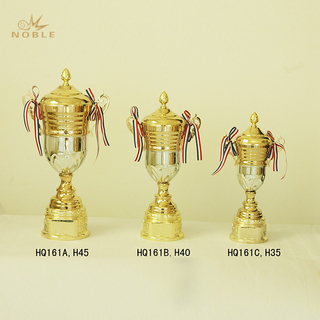 Large Metal Sports Trophy Cup 