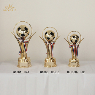 Gold Football Sports Trophy Cup 