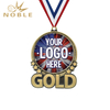 Gold Custom Insert Medal 