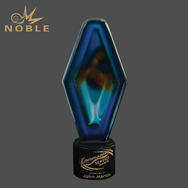 251---138 V-FS-372-HR Blue Portal Artglass Award