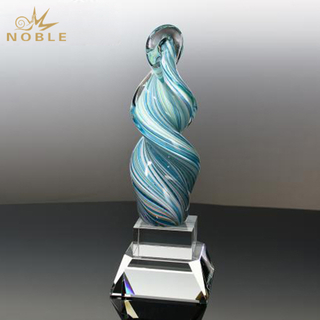 Quarter Turn Front Art Glass Award