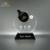 Black Crystal Tennis Trophy