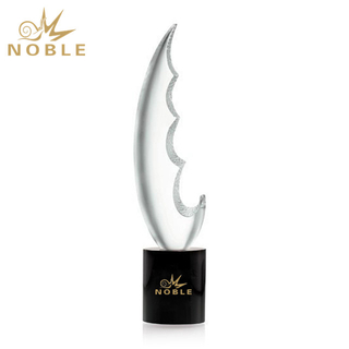 Custom Kelowna Crystal Corporate Trophy