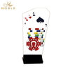 Crystal Award With Color Printing Logo