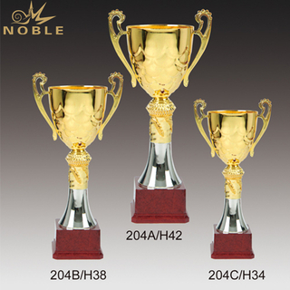 Gold & Silver Metal Trophy Cup