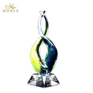 Flame of Excellence - Lime & Aqua