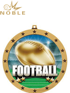 High Quality Custom Metal Football Medal 