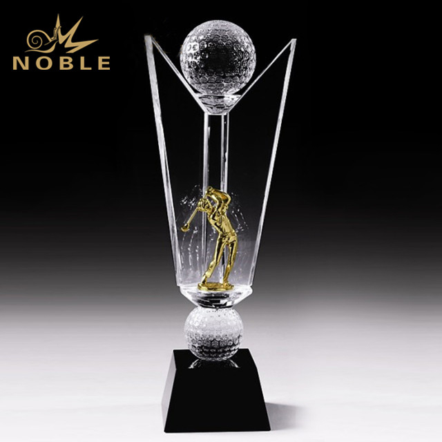 Sports Crystal Golf TurnamentTrophy
