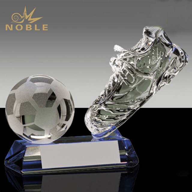 Shoes Crystal Soccer Award