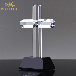 Religious Christian Crystal Cross Trophy