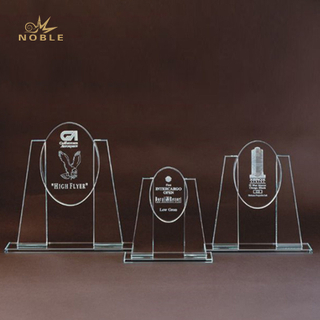 Unique Design Crystal Plaque Award