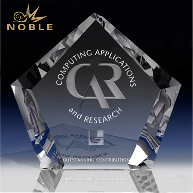 Arrow 3d Laser Crystal Block