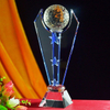 Blue Star Crystal Sports Trophy