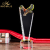 Engraved Logo Crystal Top Eagle Award