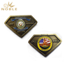 Custom Shape Antique Gold Metal Coin