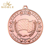 Metal Bronze Flag Medal