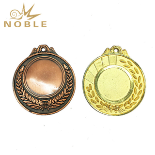 New Design Sports Gold Silver Bronze Blank Medal