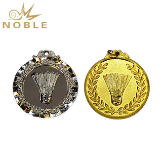Cheap Luxury Sports Badminton Medal