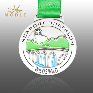 Duathlon Sports Medal Medal