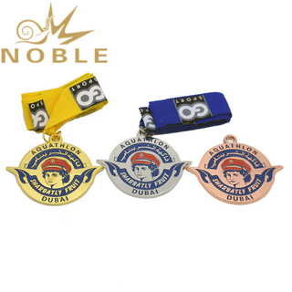 Custom Gold Silver Bronze Metal Medals